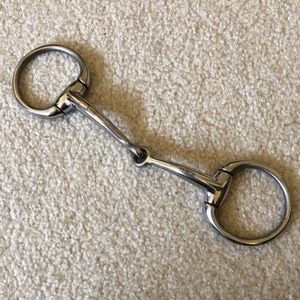NWOT 5" Stainless Steel Eggbutt Snaffle Bradoon